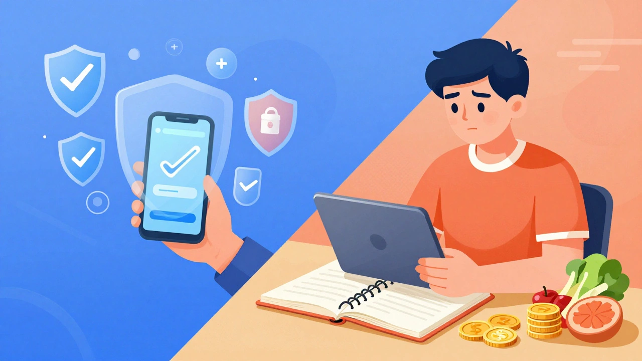 Подросток балансирует между цифровыми устройствами и реальным миром